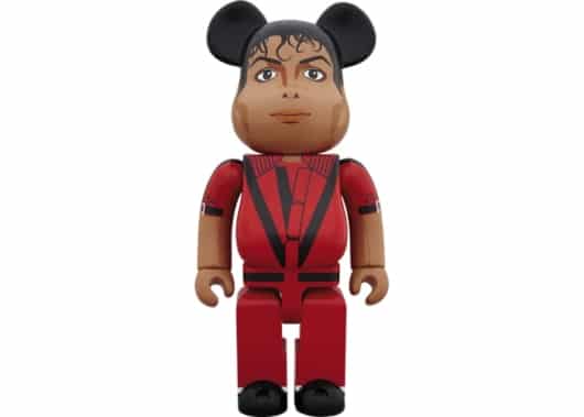 Bearbrick x Michael Jackson Thriller Red Jacket 1000% Red