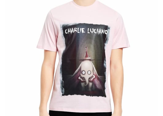 Charlie Luciano Dumbo Tee Pink