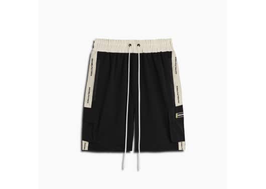 Daniel Patrick Cargo Gym Shorts Black