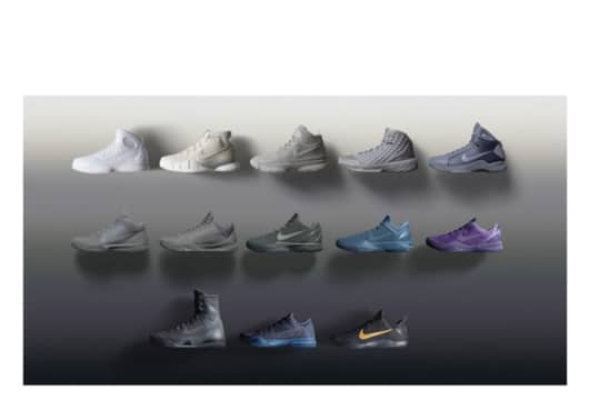 Nike Zoom Kobe FTB set (13 pairs)