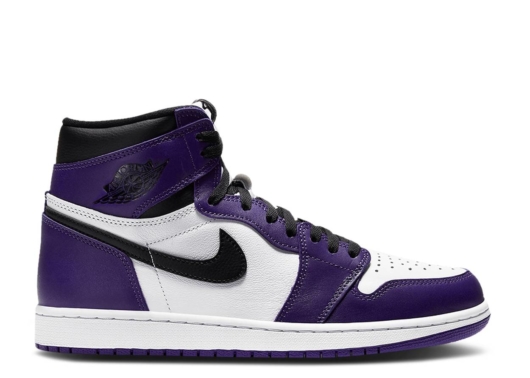 Air Jordan 1 Retro High Court Purple White (GS)