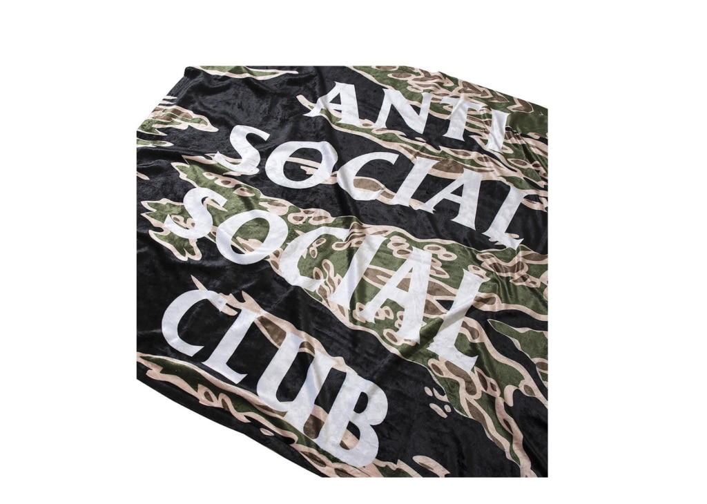 Buy Anti Social Social Club ASSC Bellagio Blanket Tiger Camo Online in