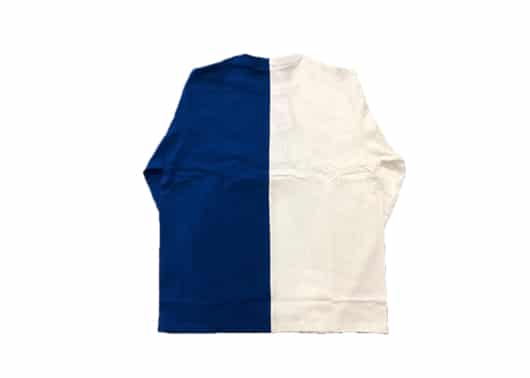 Kith LA Dodgers Split LS Tee White - Image 2