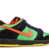 Nike SB Dunk Low Green Spark Hoop Orange - Image 3