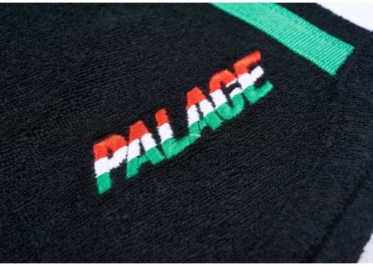 Palace Adidas Terry Shorts Black - Image 3