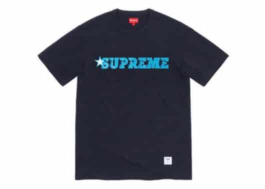 Supreme Star Logo S/S Top Navy