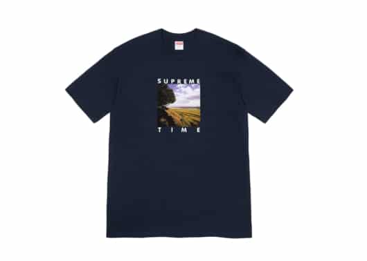 Supreme Supreme Time Tee Navy