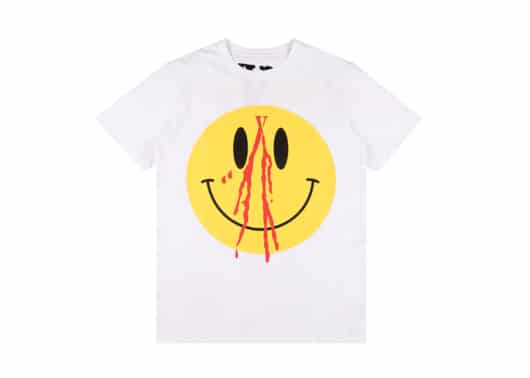 Vlone Smiley Face Tee White - Image 2