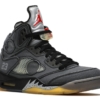 Air Jordan 5 Retro Off-White Black - Image 4
