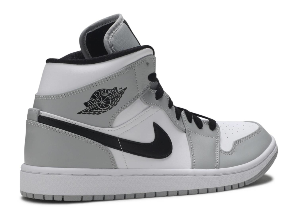 air jordan 1 mid light smoke grey youth