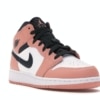 Air Jordan 1 Mid Pink Quartz (GS) - Image 4