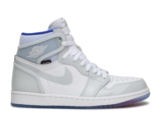 Air Jordan 1 Retro High Zoom White Racer Blue