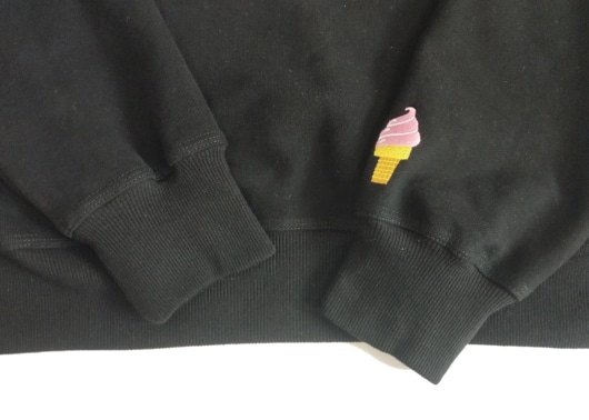 KICKSTW Chunky Dunky Ice-Cream Hoodie Black - Image 5
