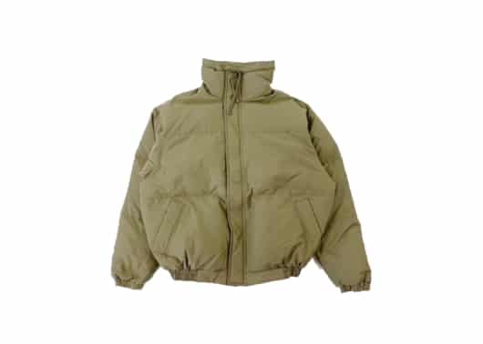 FEAR OF GOD ESSENTIALS Puffer Jacket Olive