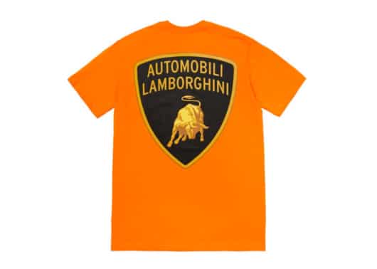 Supreme Automobili Lamborghini Tee Orange