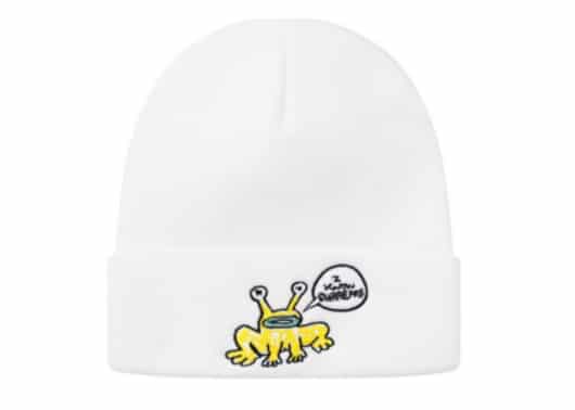 Supreme Daniel Johnston Beanie White