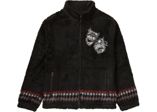 Supreme Drama Mask Fleece Jacket Black - Image 2