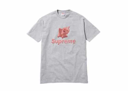 Supreme Elephant Tee Grey