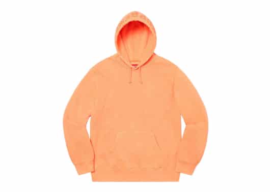 Supreme Overdyed Hoodie (SS20) Bright Peach