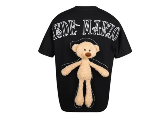 13DE MARZO Teddy Bear Tee Black