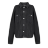 13DE MARZO Teddy Bear Denim Jacket Antique Black - Image 2