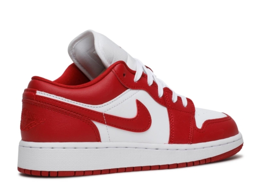 Air Jordan 1 Low Gym Red White (GS) - Image 3