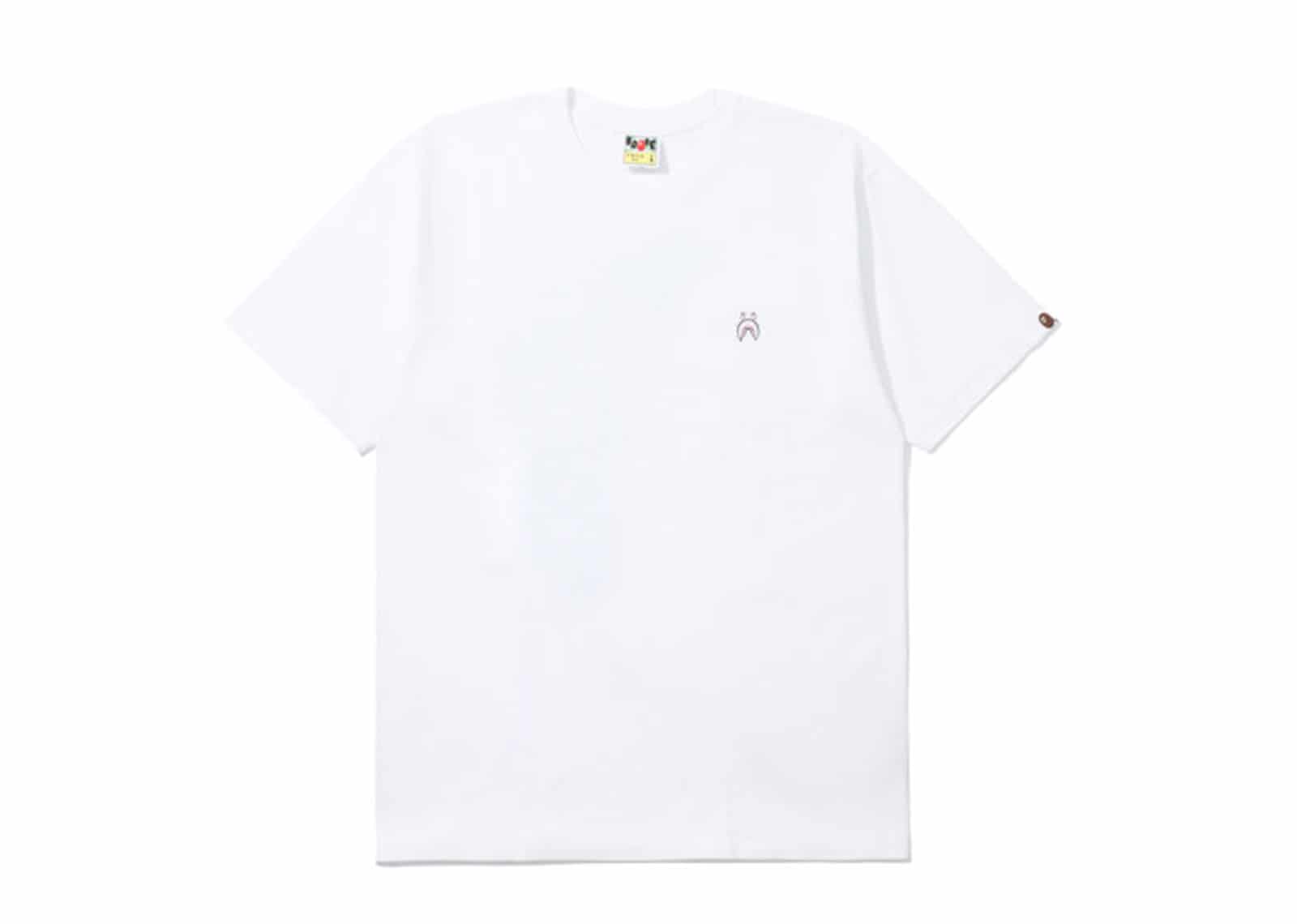 bape shark one point tee