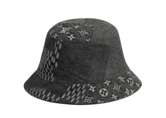 Louis Vuitton x Nigo Damier Geant Wave Monogram Hat Noir