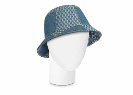 Louis Vuitton x Nigo Damier Geant Wave Monogram Hat Bleu