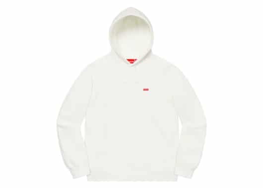 Supreme Small Box Hoodie White