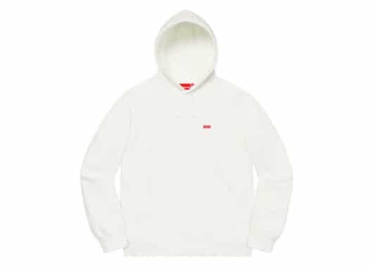 Supreme Small Box Hoodie White