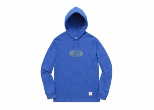 Supreme Warp Hooded LS Top Royal