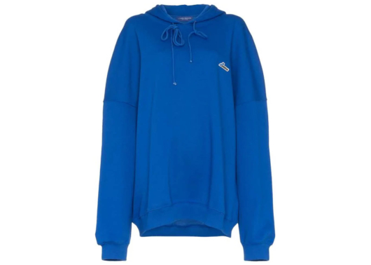 We11done Wapen Logo Hoodie Blue