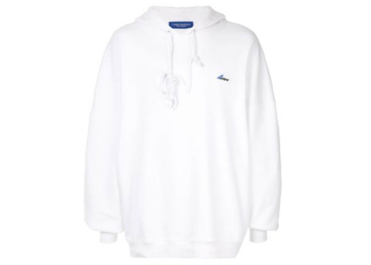 We11done Wapen Logo Hoodie White