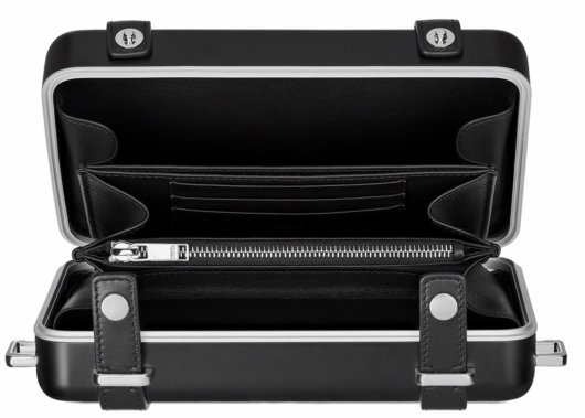 Dior x RIMOWA Personal Clutch On Strap Aluminium Black - Image 3