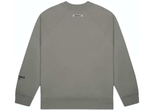 FEAR OF GOD ESSENTIALS 3D Silicon Applique Crewneck Charcoal - Image 2