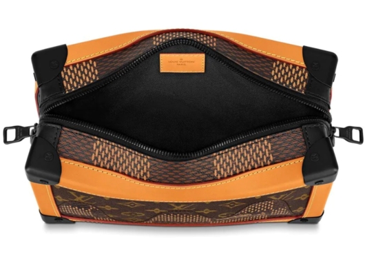 Louis Vuitton x Nigo Soft Trunk Damier Ebene Giant Brown - Image 3