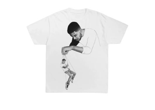 Kid Cudi C/O Virgil Abloh "Pulling Strings" T-shite