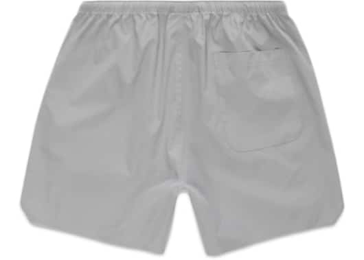 FEAR OF GOD ESSENTIALS Volley Shorts Silver Reflective