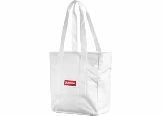 Supreme Canvas Tote White