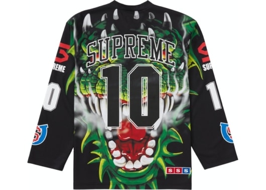 Supreme Dragon Hockey Jersey Black