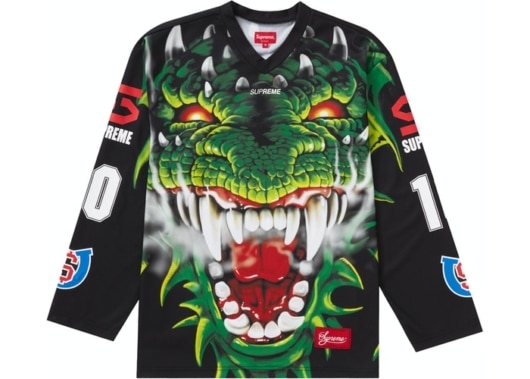 Supreme Dragon Hockey Jersey Black