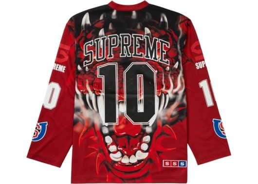 Supreme Dragon Hockey Jersey Red