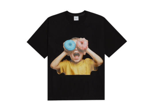 ADLV Baby Face Donut 5 (Boy) Tee Black