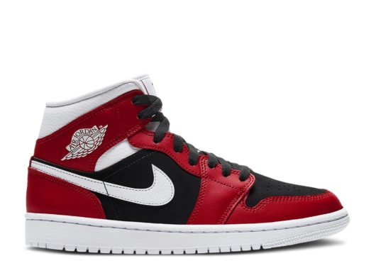 Air Jordan 1 Mid Gym Red Black (W)