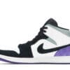 Air Jordan 1 Mid SE Purple - Image 2