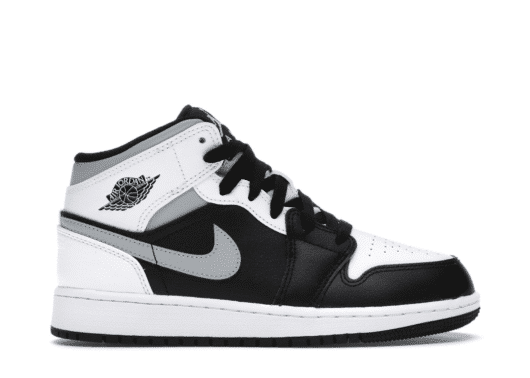 Air Jordan 1 Mid White Shadow (GS)