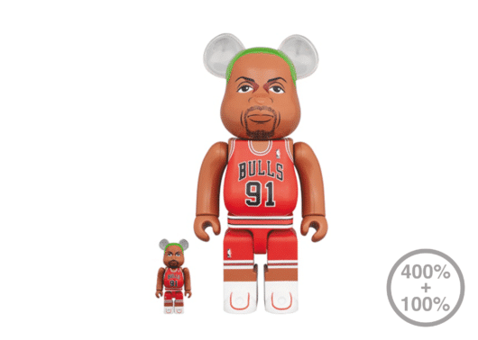 Bearbrick Dennis Rodman (Chicago Bulls) 100% & 400% Set