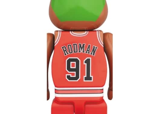 Bearbrick Dennis Rodman (Chicago Bulls) 100% & 400% Set - Image 2