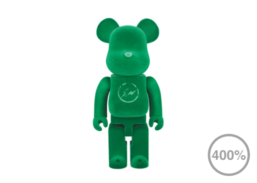 Bearbrick Fragment Design x The Park-Ing Ginza 400% Green